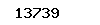 13739