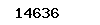 14636