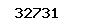 32731