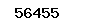 56455