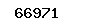 66971