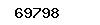 69798